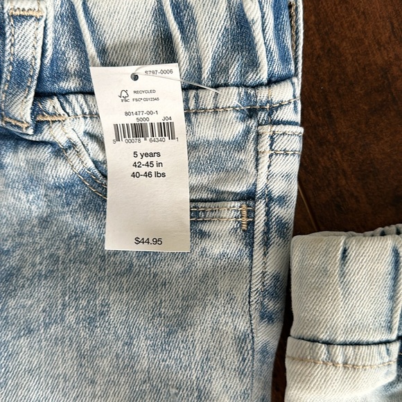 2 pairs Baby gap/ gap factory distressed light wash jegging ankle 5 (toddler) - Picture 6 of 12